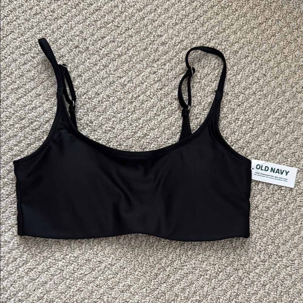 Old Navy Black Bikini Top
